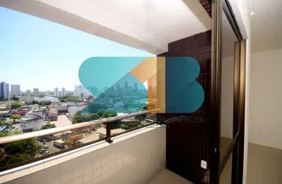 Excelente apartamento 2 quartos com varanda e suíte no bairro da encruzilhada