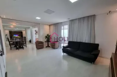 Apartamento de Luxo na Mooca: 4 quartos, 2 suítes, 2 salas, 5 banheiros, 3 vagas de garagem, 178m² - São Paulo-SP.