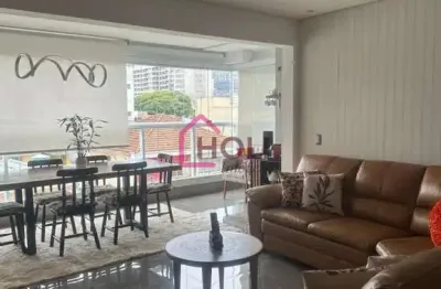 Apartamento à Venda de Alto Padrão no Tatuapé, São Paulo-SP: 3 Quartos, 3 Suítes, 2 Salas, 4 Banheiros, 2 Vagas, 132m²