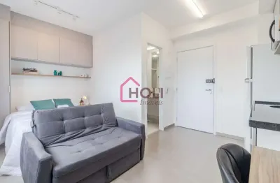 Studio de Luxo à Venda em Condomínio Exclusivo no Belém, São Paulo-SP: 1 Quarto, 1 Banheiro, 21 m² de Área.