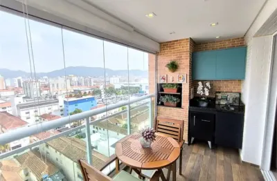 Apartamento com 3 quartos à venda na Rua Bahia, 48, Gonzaga, Santos