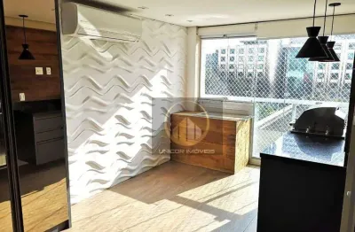 Apartamento com 2 dormitórios, 1 suíte  à venda, 69 m² por r$ 1.400.000 - brooklin - são paulo/sp