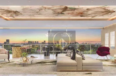 Apartamento com 4 dormitórios, sendo 3 suítes à venda, 208 m² por r$ 4.100.000 - jardim das acácias - são paulo/sp