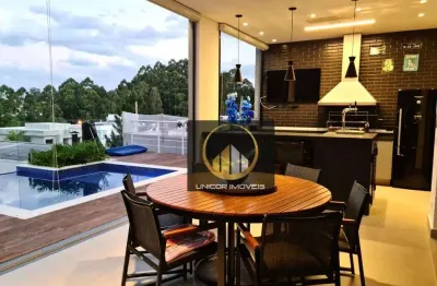 Casa com 4 suítes, 446 m² - venda por r$ 7.500.000 ou aluguel por r$ 50.000/mês - centro comercial jubran - barueri/sp