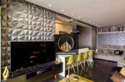 Apartamento mobiliado com 3 dormitórios à venda, 87 m² por r$ 1.100.000 - vila anastácio - são paulo/sp