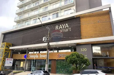 Studio com varanda, vista livre e lazer completo no raya smart, estrela sul