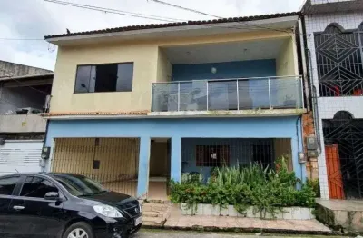 Casa com 250 m², 2 pavimentos, 3/4 sendo 1 suíte e 3vgs - pedreira - belém - pa
