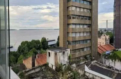 Sala ed. nassar - 30 m² com vista para baía - campina - belém - pa