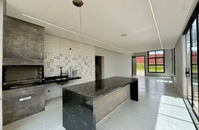 Casa em condomínio fechado com 3 quartos à venda na Rua Adra, 30, Jardins Barcelona, Senador Canedo