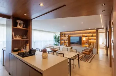 Apartamento à venda com 3 quartos sendo 3 supites e 2 vagas de garagem