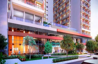 Studio no condomínio zip brooklin à venda com 24m2 próximo shopping morumbi