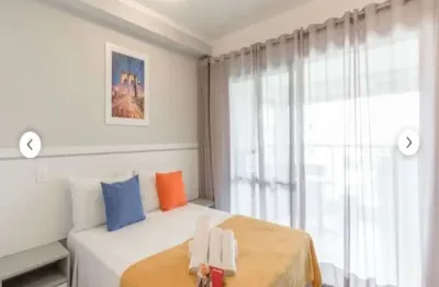 Studio mobiliado com 1 dormitório à venda , 30 m², sem vaga de garagem- - jardim das acácias-brooklin - são paulo/sp