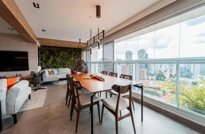 Apartamento porteira fechada a venda com 178m2 - 4 quartos sendo 3 suítes, varanda goumert e 3 vagas