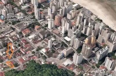 Terreno bem localizado em pitangueiras  317,5m2,  guarujá, sp