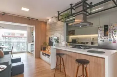 Apartamento no brooklin, 2 quartos com 1 suite e 2 vagas de garagem