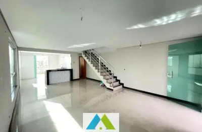 Excelente casa geminada independente, bairro ouro preto, 03 qtos com suíte, salas amplas, terraço, 02 vagas, belíssima vista