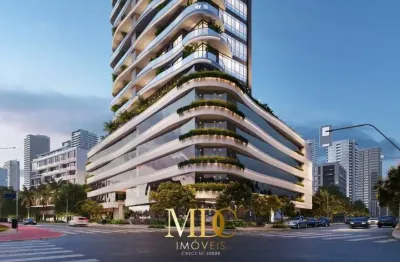 Skyline itajaí – apartamentos de luxo na beira rio com 3 a 4 suítes