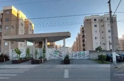 Apartamento à venda em biguaçu, com 2 dormitórios e sacada com churrasqueira ilhas do atlântico residence