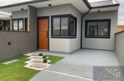 Casa 2 dormitórios no loteamento vale verde, bairro bela vista- palhoça