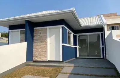 Linda casa 2 dormitórios no loteamento lisboa iii em são josé