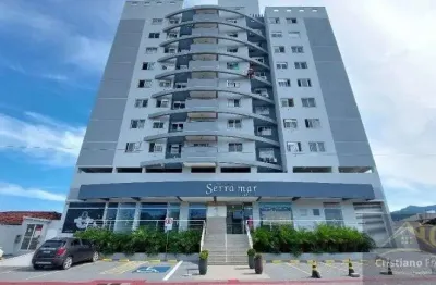 Apartamento com 2 dormitórios no condomínio serra mar em biguaçu