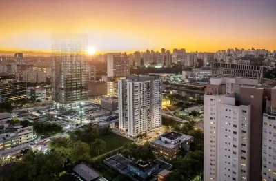 Apartamento para venda em são paulo, chácara santo antônio, 2 dormitórios, 1 suíte, 1 banheiro, 1 vaga