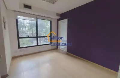 Sala comercial para locação em são paulo, itaim bibi, 2 banheiros, 1 vaga