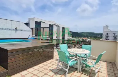 R$1.350.000 - cobertura 04 quartos, com piscina à venda, passagem, cabo frio-rj