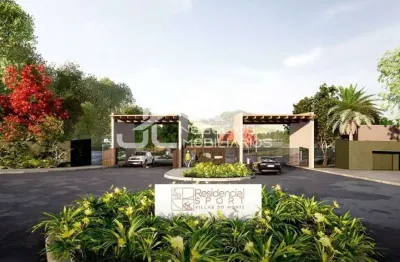 Terreno à venda, no residencial sport villas do monte,  em monte mor, residencial sport villas do monte
