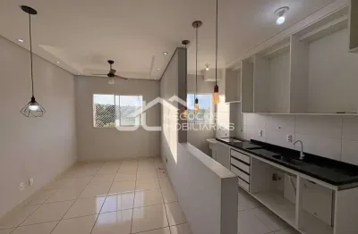 Apartamento à venda, no residencial bella vida,  em monte mor, centro, com 2 quartos, 54m²