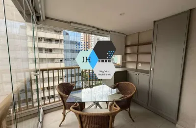 Apartamento para locação na vila gertrudes, são paulo-sp: 1 quarto, 1 banheiro, 1 vaga de garagem - 48 m².