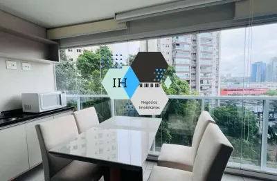 Aluguel de apartamento na vila gertrudes, são paulo-sp: 1 quarto, 1 sala, 1 banheiro, 1 vaga de garagem.