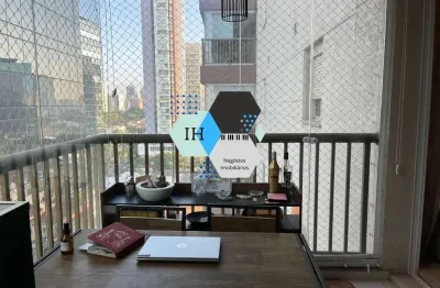 Apartamento para locação no brooklin: apartamento 1 quarto na vila gertrudes, são paulo-sp, com 1 vaga de garagem!