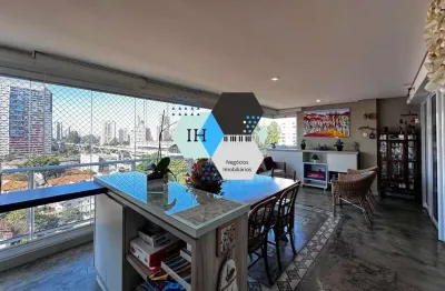 Apartamento para venda ou locação no brooklin com 02 suítes e 02 vagas