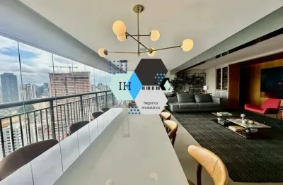 Apartamento em santo amaro, são paulo-sp: 3 quartos, 3 suítes, 5 banheiros, 4 vagas de garagem, 213 m² - imperdível!