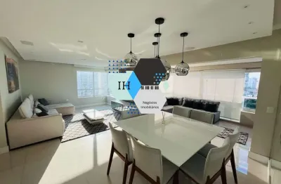 Imperdível apartamento de luxo: 4 quartos, 3 suítes, na vila gertrudes, são paulo-sp, com 168m² e 3 vagas de garagem.