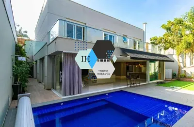 Casa em condomínio na chácara santo antônio: 3 quartos, 3 suítes, 6 banheiros, 5 vagas, 600m² - são paulo-sp.