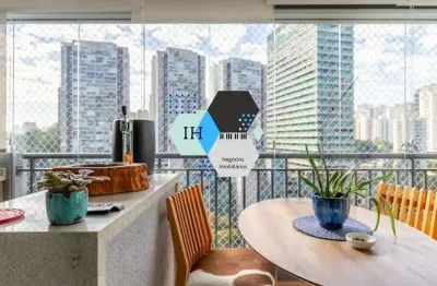 Apartamento para venda no jardim caboré, são paulo-sp: 1 quarto, 1 suíte, 2 salas, 2 banheiros, 2 vagas e 130m² de área. venha conferir!