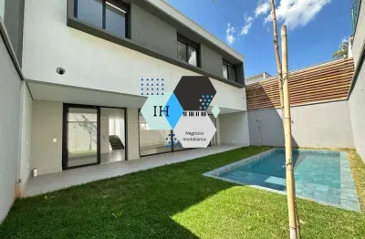 Casa de luxo no condomínio no campo belo: 4 quartos, 4 suítes, 2 salas, 6 banheiros, 4 vagas, 401,12 m² - são paulo-sp.