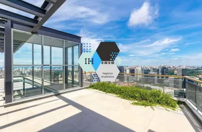 Cobertura de luxo no jardim das acácias, são paulo-sp: 4 quartos, 4 suítes, 6 banheiros, 5 vagas, 410,11m². confira!