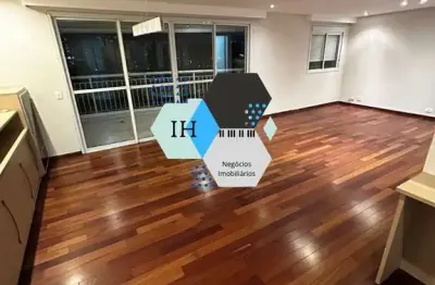 Apartamento de 111m2 em condomínio clube para locação no brooklin com 02 suítes e 02 vagas