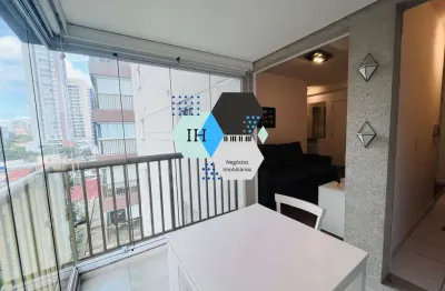 Apartamento de 41m2 para locação no brooklin com 1 quarto e 1 vaga