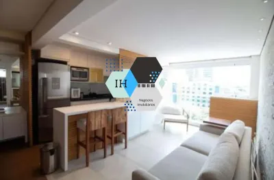 Apartamento para locação e venda no brooklin com 02 dormitórios e 02 vagas