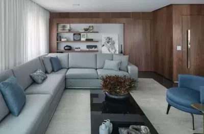 Apartamento de revista à venda no brooklin. porteira fechada com 3 suítes e 3 vagas. 165m² by cirella