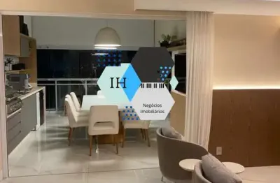 Apartamento a venda de 198m² com mezanino, 4 suítes, 03 vagas e deposito