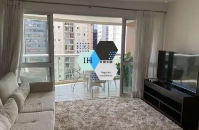 Apartamento mobiliado com 2 dormitórios sendo 1 suíte, 2 vagas, 93m2 para locação na vila olimpia