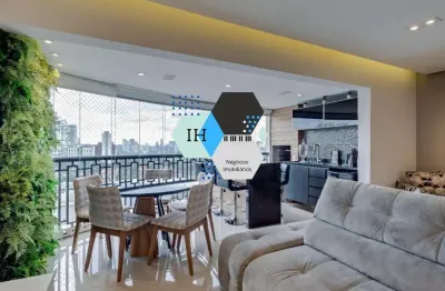 Lindo apartamento com 3 suítes e vista privilegiada no campo belo