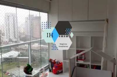 Apartamento 1 dormitório mobiliado para locação no brooklin