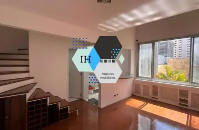 Apartamento à venda no brooklin paulista, são paulo-sp: 1 quarto, 1 suíte, 3 salas, 1 banheiro, 1 vaga, 50m²