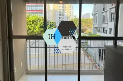 Excelente apartamento para locação na vila olímpia, são paulo-sp: 2 quartos, 2 suítes, 2 salas, 1 vaga, 50,00m²!